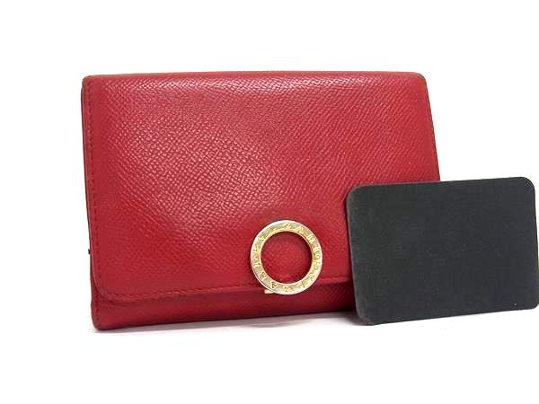 楽天市場】ブルガリ 財布 二つ折り（カラーレッド）（バッグ・小物