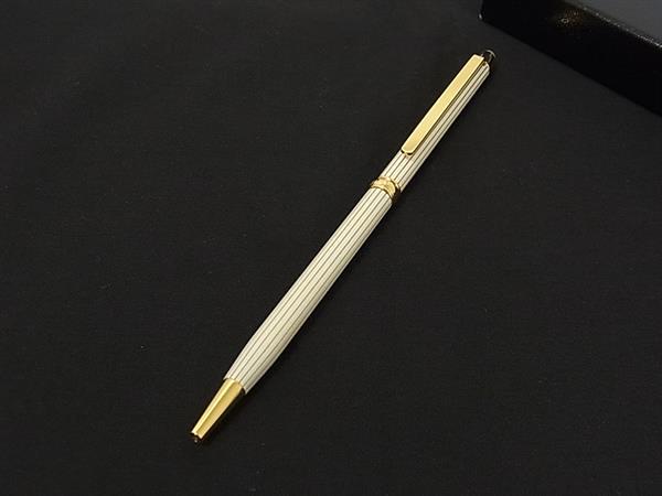 ■極美品■ MIKIMOTO ミキモト 本真珠 アコヤ真珠 パール 約3mm ツイスト式 ボールペン 筆記用具 文房具 ホワイト系 DM7794