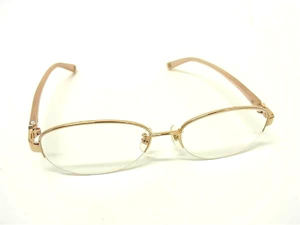 ChristianDior クリスチャンディオール CD7725J 53□16 メガネ めがね 眼鏡 レディース ゴールド系 DM8984
