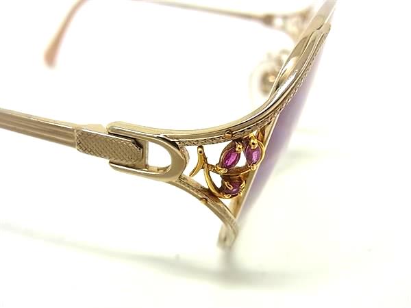 pleasure-Store 楽天市場店の■美品■ KOOKI コーキ 52□15 125 度入り メガネ めがね 眼鏡 レディースシルバー系 DN2105｜アングル3