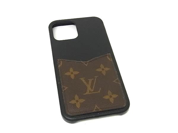 LOUIS VUITTON ルイヴィトン M80082 バンパー iPhone12 Pro Max 対応 アイフォンケース スマホケース ブラウン系 HB3707