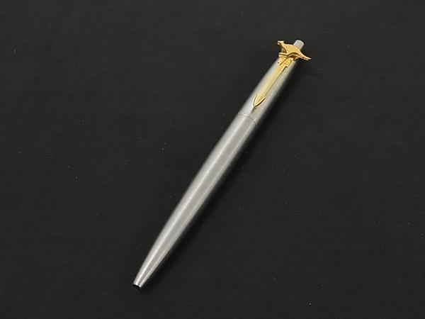 樂天商城 - ■美品■ PARKER パーカー カンガルー ノック式 ボールペン 筆記用具 文房具 ステーショナリー シルバー系 DM9143