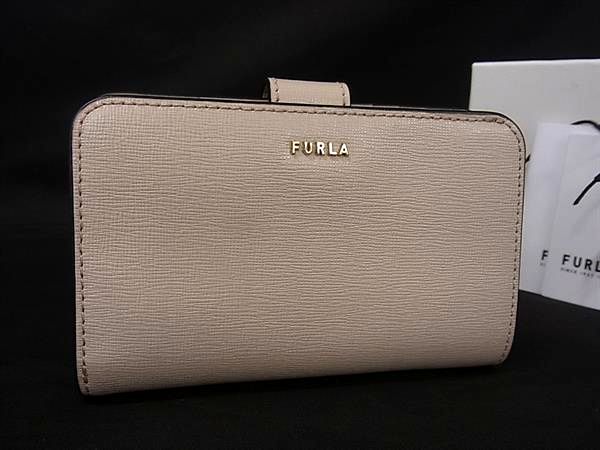 FURLA バビロン 二つ折り財布 FURLA] バイカラー♪ バビロン 折り財布 (FURLA/折りたたみ財布