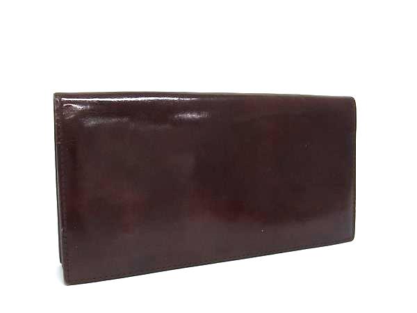 樂天商城 - dunhill ダンヒル パテントレザー 二つ折り 長財布 ウォレット 札入れ カード入れ メンズ ブラウン系 DM9305