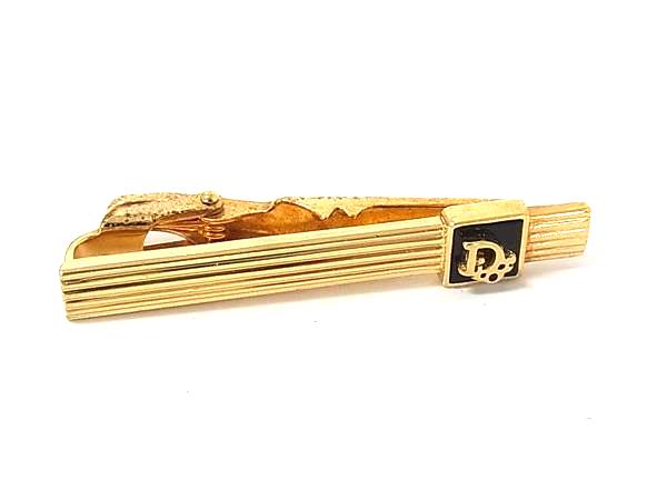 樂天商城 - ChristianDior ディオール ヴィンテージ タイクリップ ネクタイピン アクセサリー ビジネス 紳士 メンズ ゴールド系 DM9350