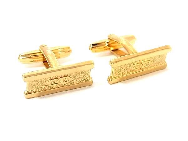 Other - ■美品■ ChristianDior クリスチャンディオール ヴィンテージ カフリンクス カフスボタン アクセサリー メンズ ゴールド系 DM9580