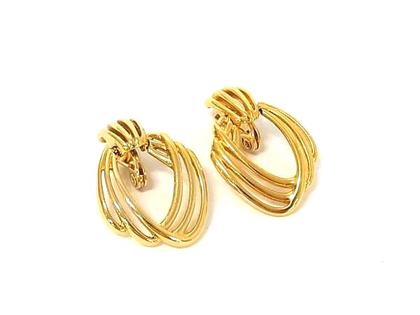 MONET モネ クリップ式 イヤリング アクセサリー レディース ゴールド系 DM9638