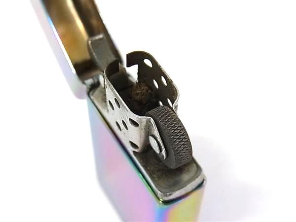 pleasure-Store 楽天市場店の■美品■ ZIPPO ジッポー 2003年製 高級ライター オイルライター 喫煙グッズ 喫煙具 メンズ レディース マルチカラー DM9779｜アングル3