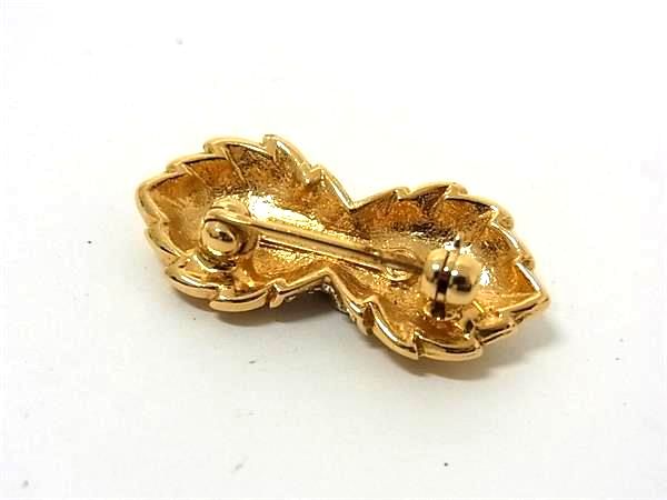 ■美品■ NINA RICCI ニナリッチ ラインストーン ピンブローチ ピンバッチ アクセサ...