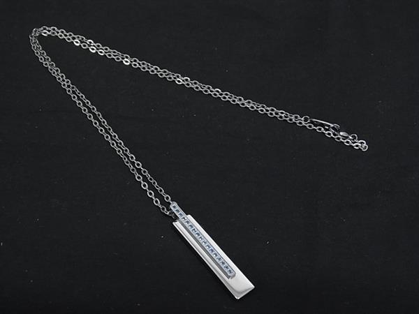 ■美品■ Zanipolo Terzini ザニポロタルツィーニ ラインストーン ネックレス ペンダント アクセサリー ..