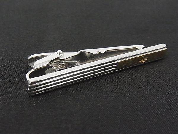 乐天商城 - ■美品■ ChristianDior クリスチャンディオール ヴィンテージ タイクリップ ネクタイピン アクセサリー メンズ シルバー系 DN0444
