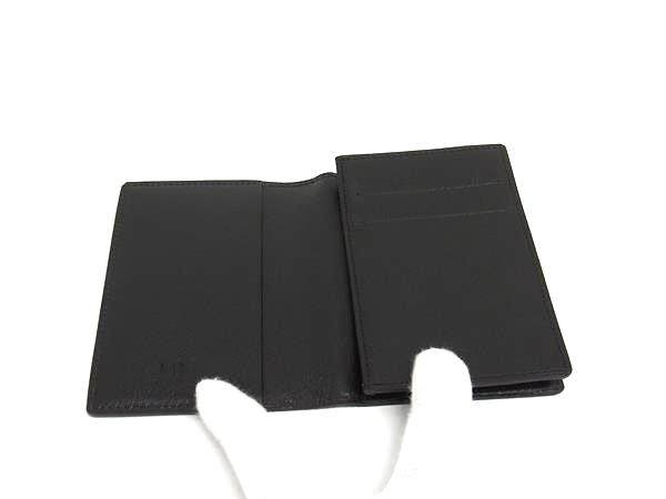 pleasure-Store　楽天市場店の■新品■未使用■ dunhill ダンヒル サイドカー レザー カードケース カード入れ 名刺入れ メンズ ダークブラウン系 BS0945｜アングル3
