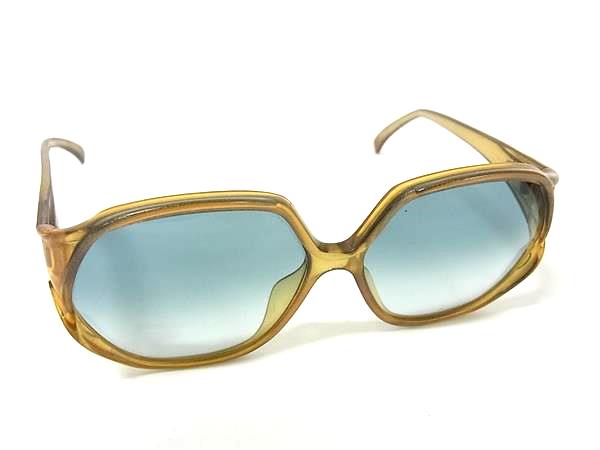 ChristianDior クリスチャンディオール サングラス 眼鏡 めがね メンズ レディース ブラウン系 DK6643