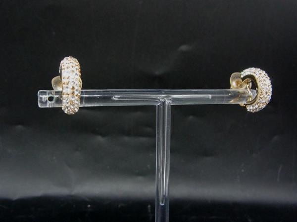 Other - NINA RICCI ニナリッチ クリップ式 ラインストーン イヤリング アクセサリー レディース ゴールド系 DM8827