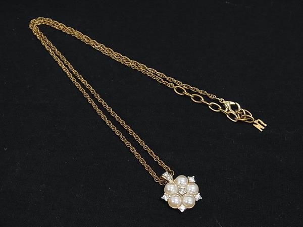 Other - ■美品■ NINA RICCI ニナリッチ パール ネックレス アクセサリー レディース ゴールド系×アイボリー系 DK7391