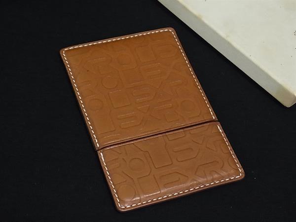 ■美品■ ROLEX ロレックス レザー コンパクトミラー 手鏡 ハン...(2)