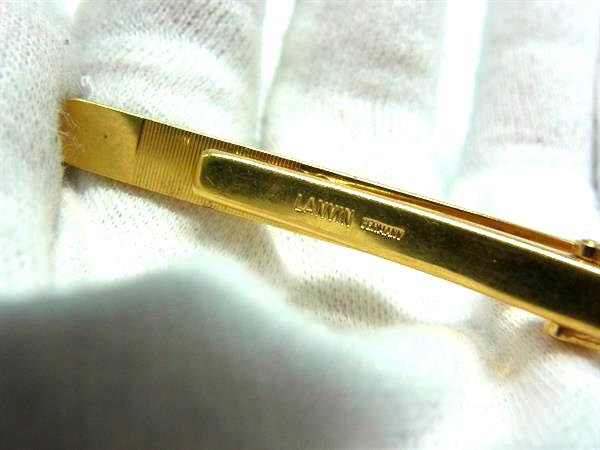 pleasure-Store 楽天市場店のLANVIN ランバン ネクタイピン タイクリップ アクセサリー 紳士 ビジネス メンズ ゴールド系 DM8883｜アングル3