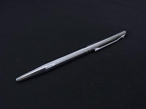 ■美品■ SHEAFFER シェーファー ツイスト式 ボールペン 筆記用具 文房具 ステーショナリー レディース メンズ シルバー系 DM9987