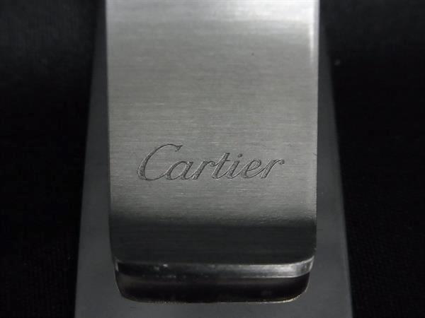 ■新品同様■ Cartier カルティエ 2C マネークリップ 札ばさみ メンズ シルバー系 FS...