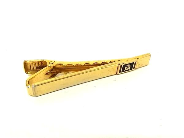 ChristianDior クリスチャンディオール ヴィンテージ タイクリップ ネクタイピン アクセサリー メンズ ビジネス ゴールド系 DN1607