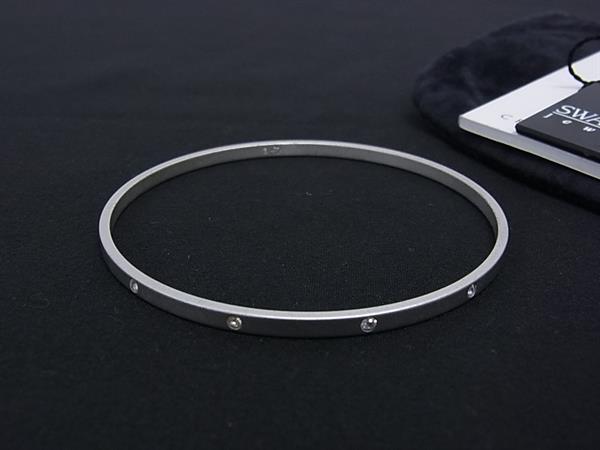 Other - SWAROVSKI スワロフスキー ラインストーン バングル ブレスレット アクセサリー レディース シルバー系 DN1784