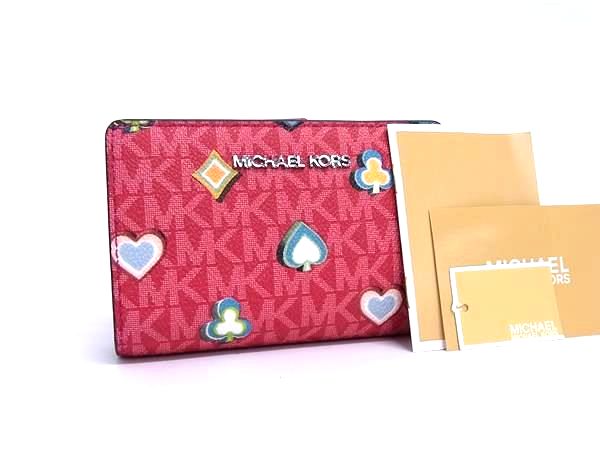 ʢ̤Ѣ MICHAEL KORS ޥ륳 MK PVC ޤ  å  ǥ ԥ󥯷 BM9709
