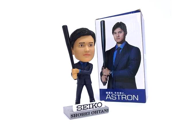 ■新品■未使用■ SEIKO セイコー 大谷翔平 ボブルヘッド オブジェ フィギュア 人形 置物 インテリア BP5082...