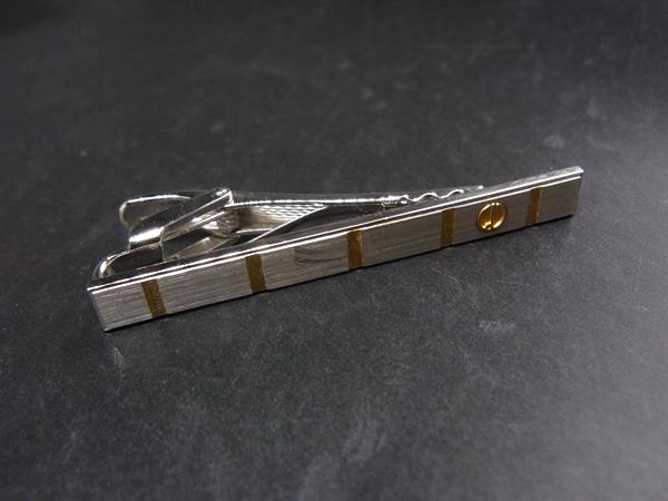 樂天商城 - ■美品■ dunhill ダンヒル ネクタイピン タイクリップ アクセサリー ビジネス 紳士 メンズ シルバー系 DK4712