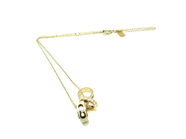 商品情報 ブランド名 COACH コーチ 状態ランク ABランク(美品) ライン カラーゴールド系×アイボリー系 素材 サイズ 全長:約45.2cmトップ(最大):W 約0.5cm　H 約1.3cm ポケット 付属品画像内にあるものが全てに...