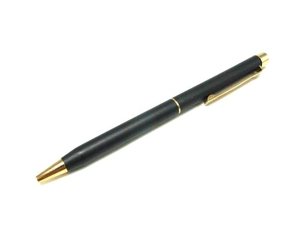 ■美品■ SHEAFFER シェーファー ツイスト式 ボールペン 筆記用具 文房具 ステーショナリー ブラック系×ゴールド系 DK5581
