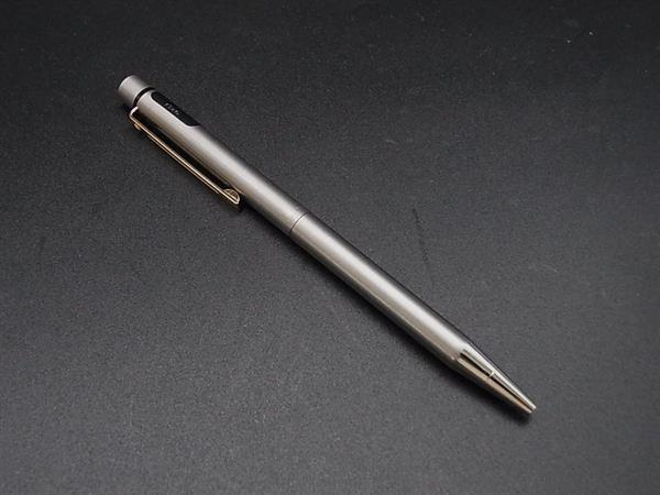 ■美品■ SHEAFFER シェーファー ツイスト式 ボールペン 筆記用具 文房具 ステーショナリー シルバー系 DM8275