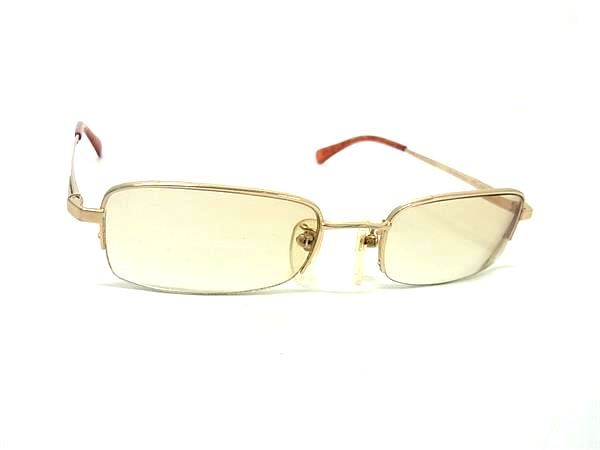 ETRO エトロ 度入り サングラス 眼鏡 メガネ レディース メンズ ゴールド系 DJ5667