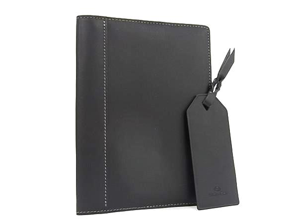 SOMES SADDLE ソメスサドル レザー ブックカバー 手帳カバー スケジュール帳 ステーショナリー メンズ レディース ブラック系 DK8652