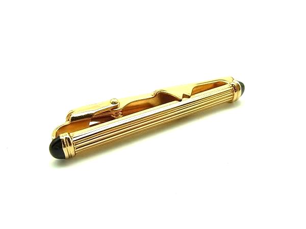 Other - ChristianDior クリスチャンディオール タイクリップ ネクタイピン アクセサリー ゴールド系×ブラック系 DM8361