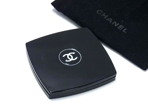 Rakuten - ■美品■ CHANEL シャネル ココマーク ミロワールドゥーブルファセット 拡大鏡 ミラー 鏡 ブラック系×ホワイト系 DG5891