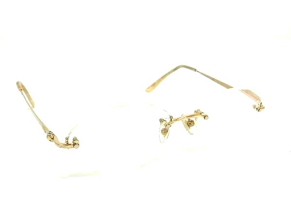 NINA RICCI ニナリッチ NR2618 53□17 135 度入り メガネ 眼鏡 めがね レディース メンズ ゴールド系 DK6018