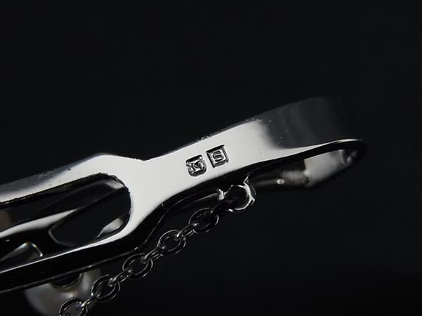 ■美品■ MIKIMOTO ミキモト 本真珠 アコヤ真珠 パール 約0.5mm SV925 タイチェーン ビジネス 紳士 メンズ シルバー系 DK8190