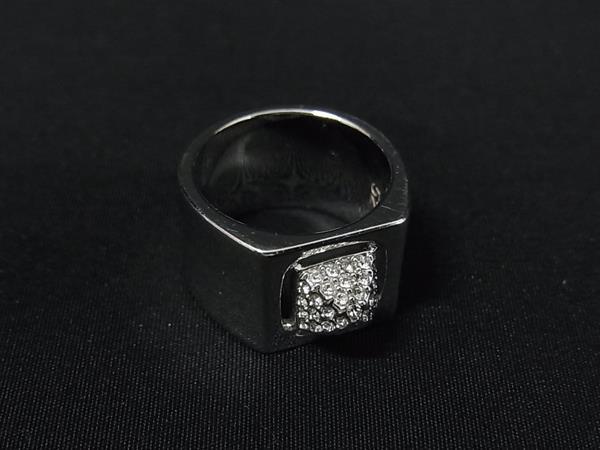 SWAROVSKI スワロフスキー ラインストーン リング 指輪 アクセサリー 表記サイズ 52 (約10号) レディース シルバー系 DK8291