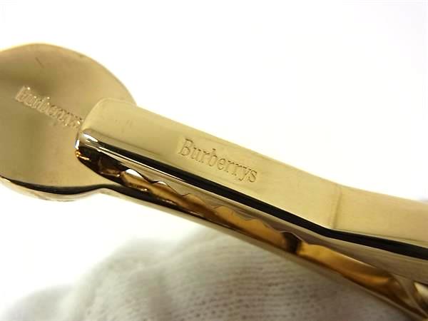 Burberrys バーバリーズ ネクタイピン タイクリップ アクセサリー ビジネス 紳士 メンズ ゴールド系×ブルー系 DQ1 ypeace2015-10102297 pleasure-Store 楽天市場店 サンプル画像3