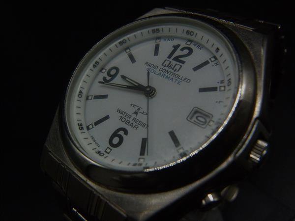 CITIZEN シチズン Q&Q SS 10気圧防水 腕時計 ウォッチ メンズ シルバー系 DQ1543