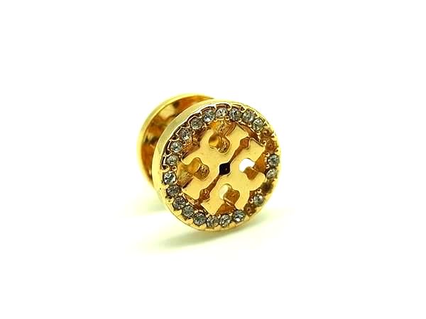 乐天商城 - TORY BURCH トリーバーチ ラインストーン 片耳のみ ピアス アクセサリー レディース ゴールド系 DJ5252