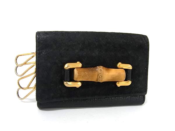 楽天市場】グッチ バンブーggキャンバス キーケースの通販