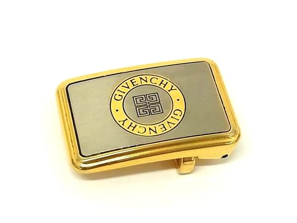 Clothing Accessories (Caps, Ties, Belts) - GIVENCHY ジバンシィ ヴィンテージ バックルのみ ベルトバックル ベルト用金具 メンズ シルバー系 DN2667