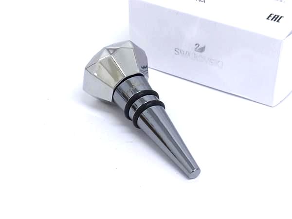 ■美品■ SWAROVSKI スワロフスキー ボトルストッパー シルバー系 DJ3603