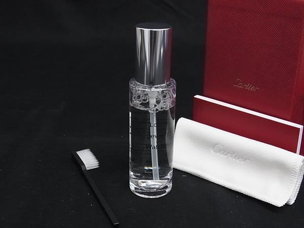 ■極美品■ Cartier カルティエ ジュエリー 時計用 クリーナーキット クリーニング メンテナンス 30ml 洗浄液 DJ3664