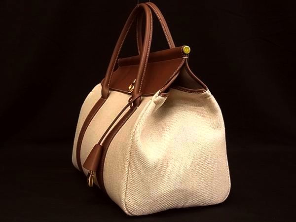 �������ʢ������ʢ� Loro Piana �����ԥ����� �롼�� �����Х��ߥ쥶�� �ݡ����դ��ϥ�ɥХå� �١������ BQ2688