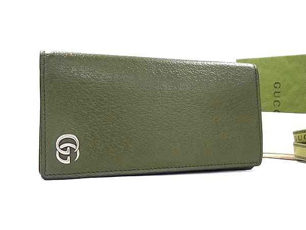 楽天市場】gucci 財布 ggマーモント（カラーグリーン）（バッグ・小物