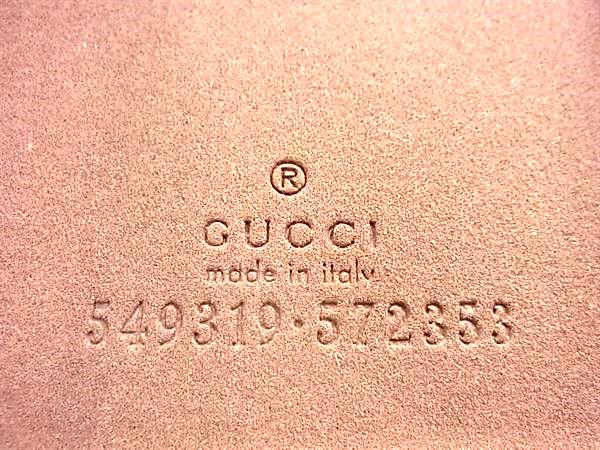 ■新品■未使用■ GUCCI グッチ 549319 GG柄 レザー スマホケース アイフォンケース ベージュ系×ブラウン系 BM9869