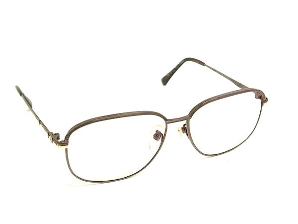 TAKEO KIKUCHI - ■美品■ GIVENCHY ジバンシィ 56□14 140 度入り メガネ 眼鏡 めがね レディース メンズ ブラウン系 DK5540