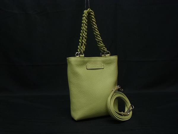 ■新品■未使用■ GIANNI CHIARINI ジャンニキャリーニ レザー クロスボディ チェーン 2WAY ハンドバッグ ショルダー FU6543